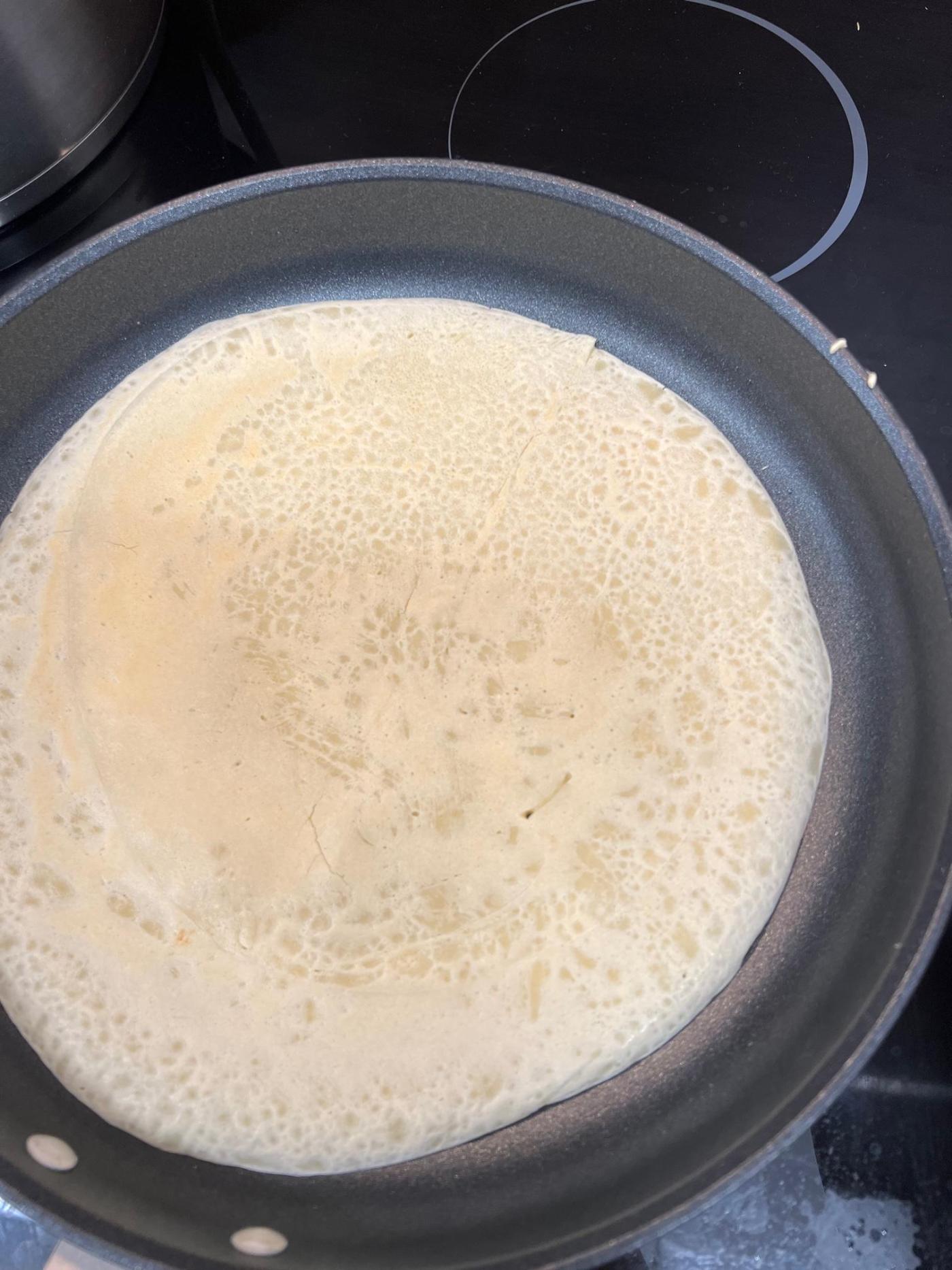 Mit Butterschmal herausgebraten