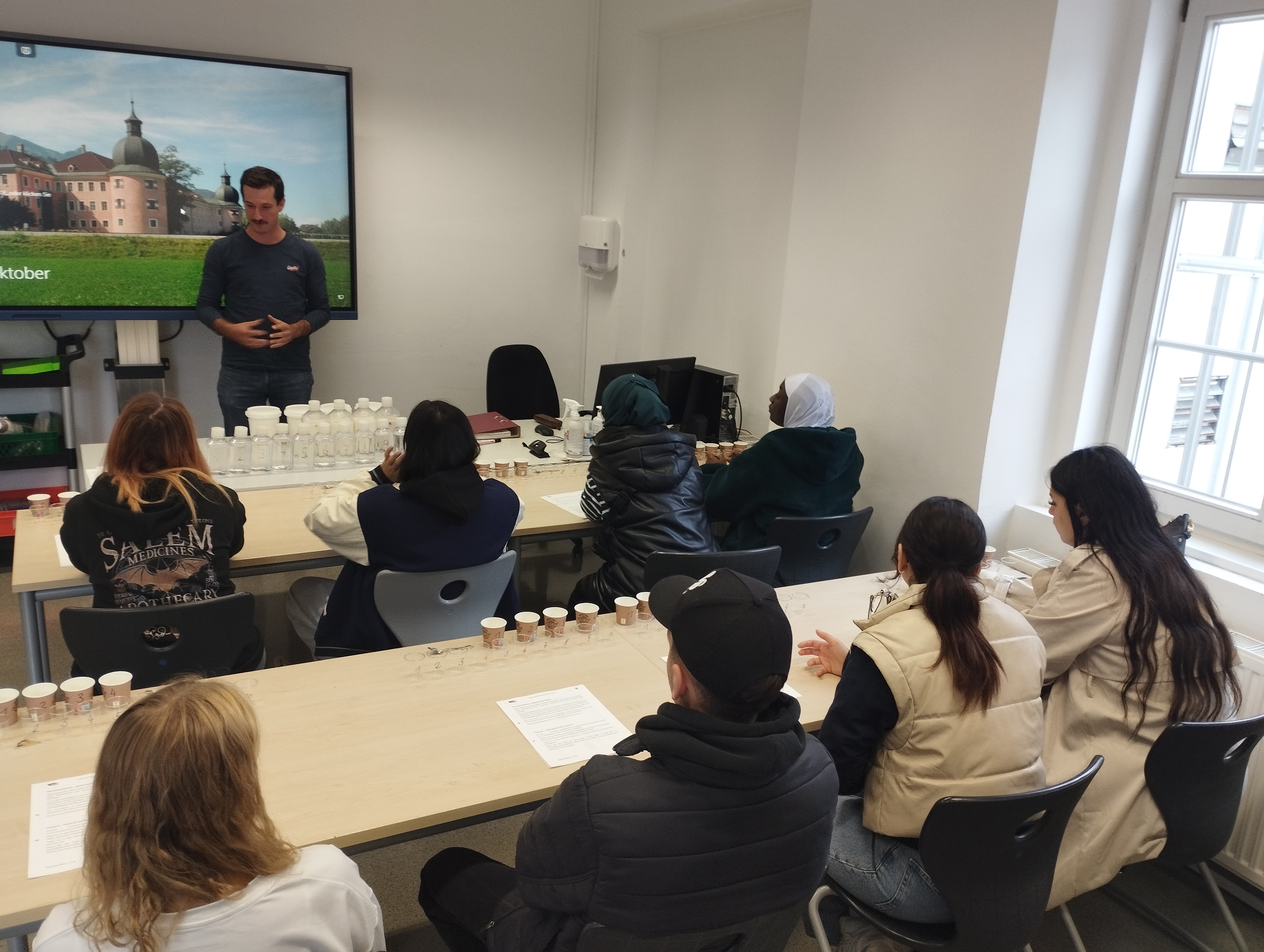 Bald der der Test los