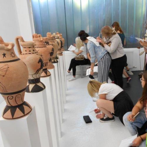besuch, ausstellung