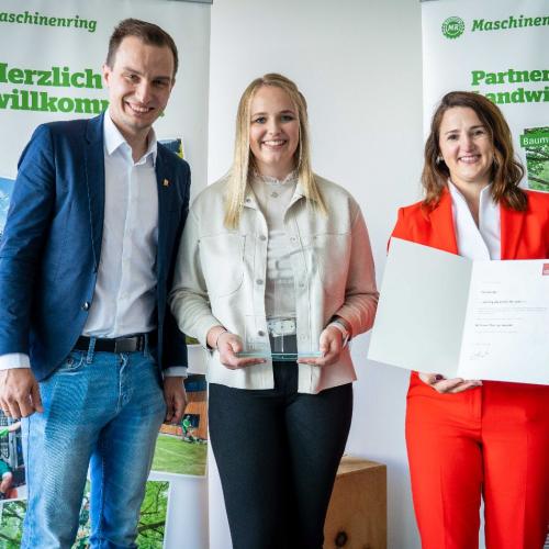 Vizebürgermeister Vomp und Landesrätin gratulieren