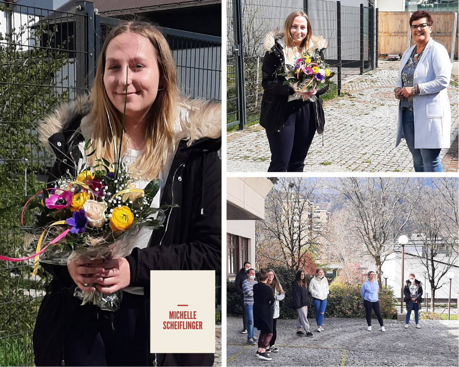Gratulation an Michelle Scheiflinger