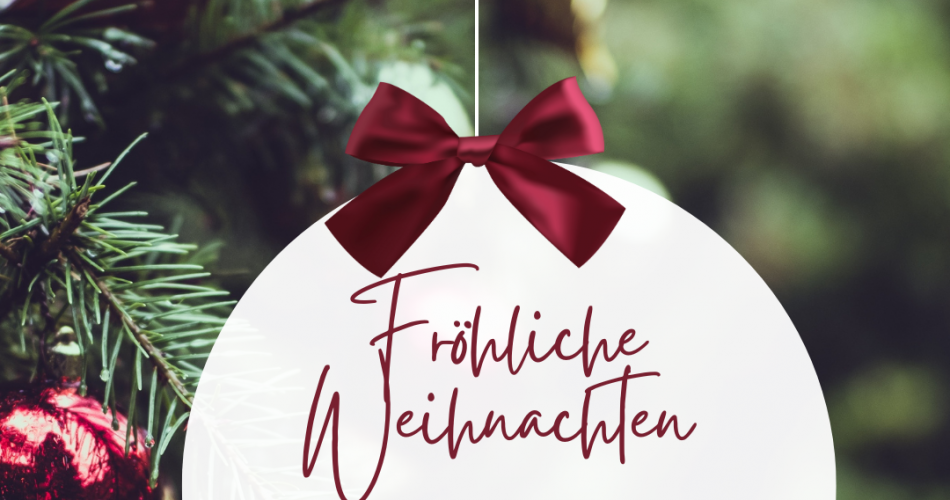 Frohe Weihnacht